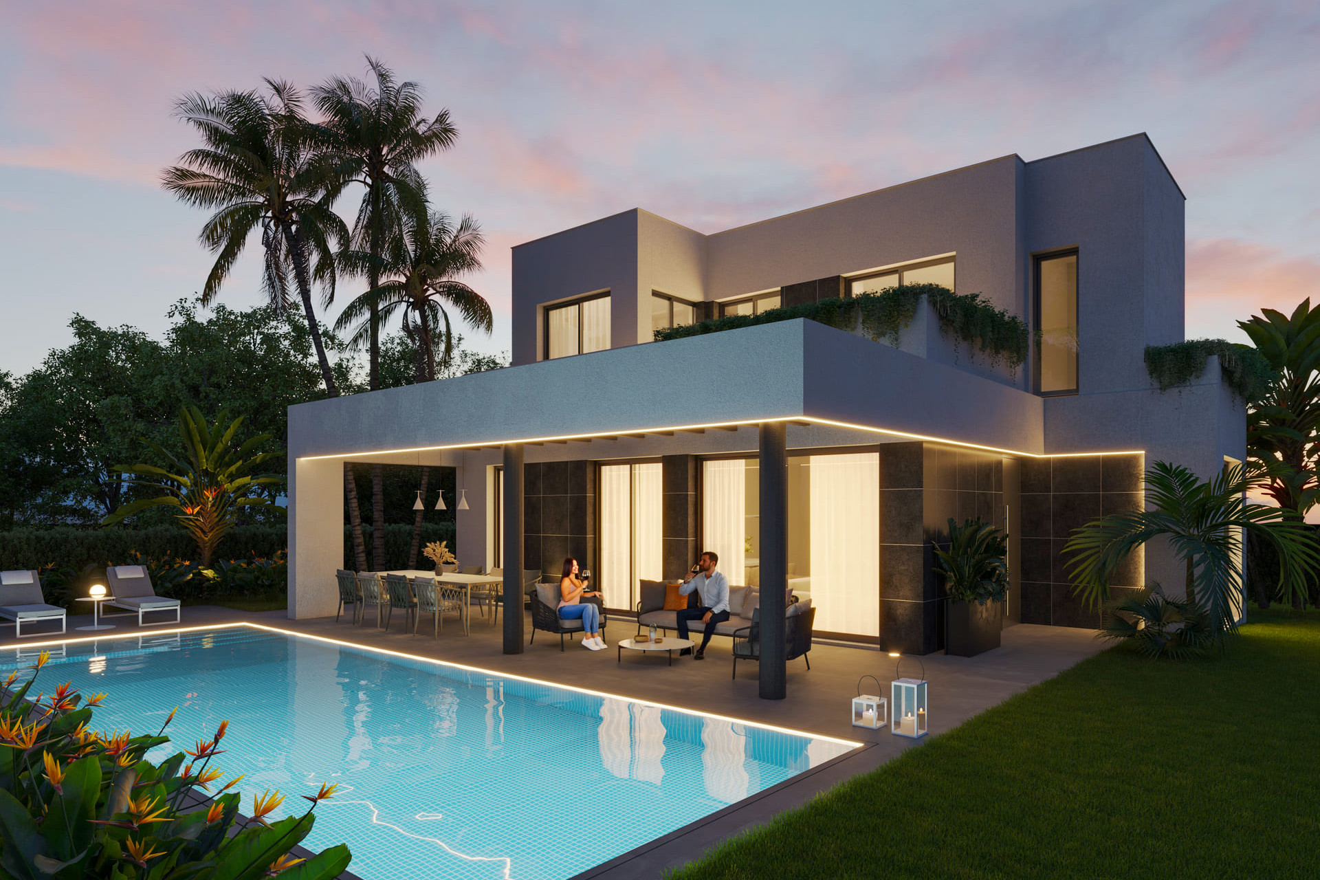 Obra nueva - Villa / Semi pareado -
Finestrat