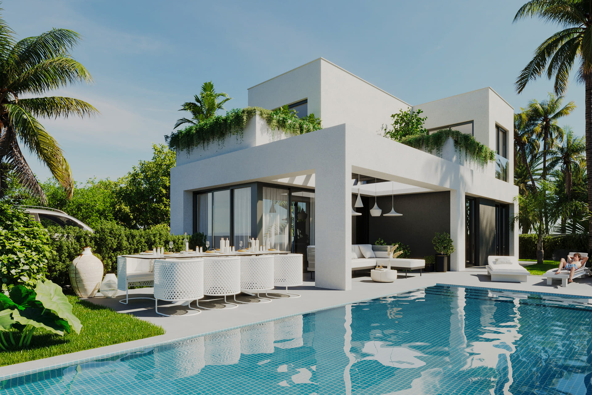 Obra nueva - Villa / Semi pareado -
Finestrat