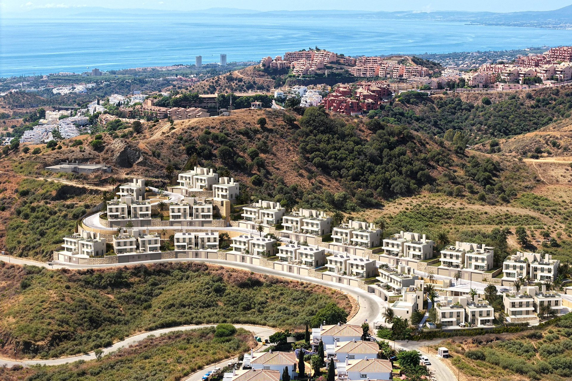 Obra nueva - Villa / Semi pareado -
Mijas