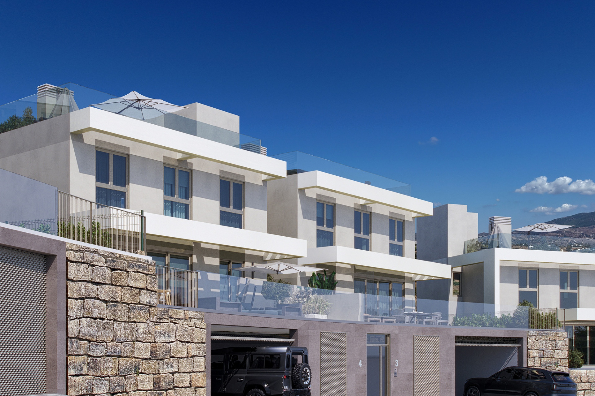 Obra nueva - Villa / Semi pareado -
Mijas