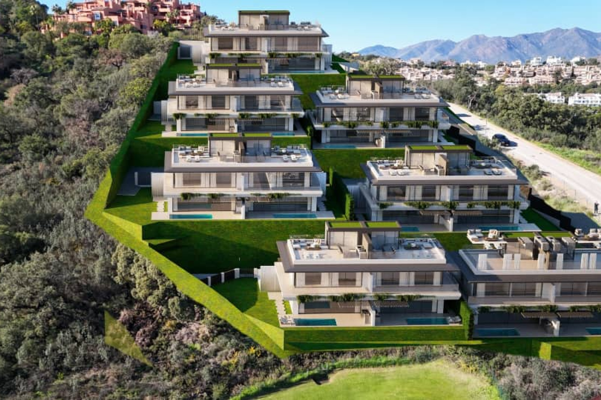 Obra nueva - Villa / Semi pareado -
Ojén