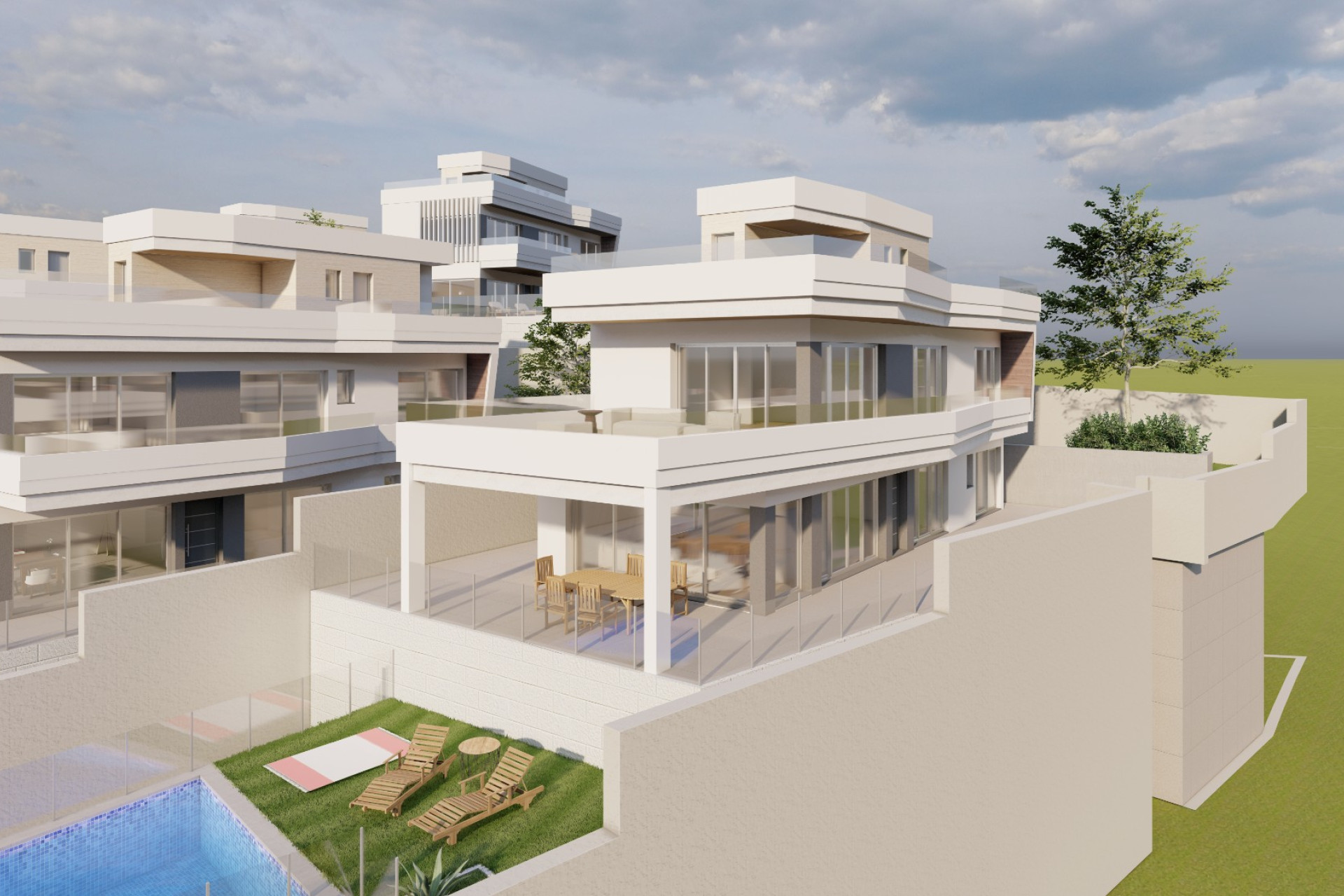 Перепродажа - Villa -
Alicante - Campoamor