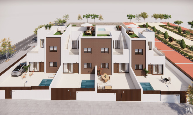 Villa / Jumelée - Nouvelle construction - Pilar de la Horadada -
                Pilar de la Horadada