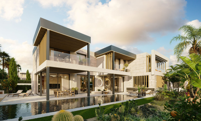Villa - Nybyggnation -
            Estepona - HAS-20793