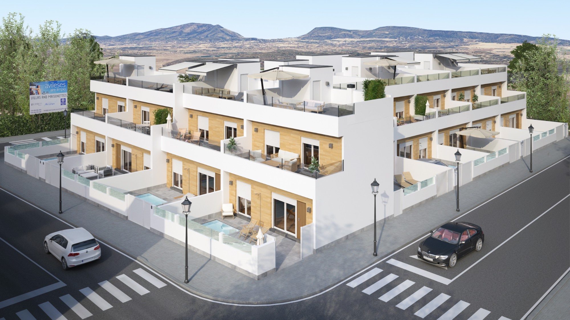 Half geschakelde woning Murcia Murcia binnenland Spanje