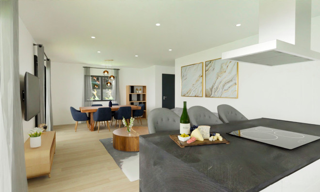 Новое здание - Таунхаус -
Hondón de las Nieves