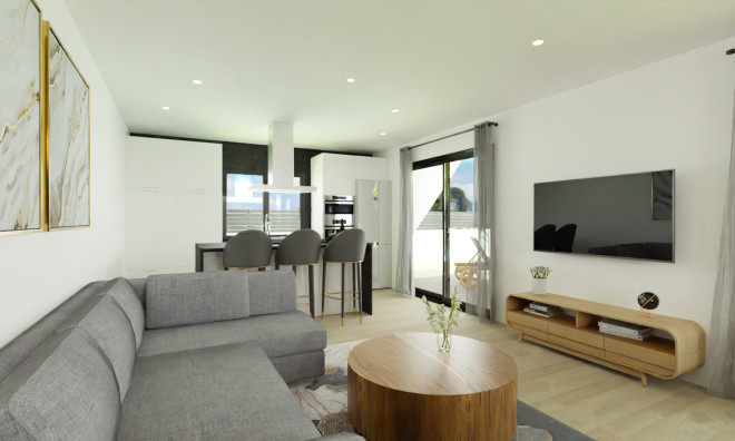 Новое здание - Таунхаус -
Hondón de las Nieves