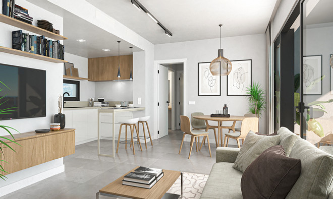 Obra nueva - Apartamento / piso -
Benidorm