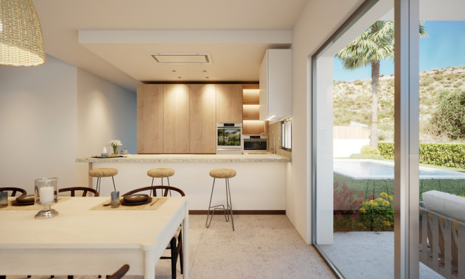 Новое здание - Таунхаус -
Algorfa