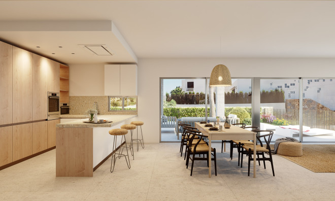 Новое здание - Таунхаус -
Algorfa