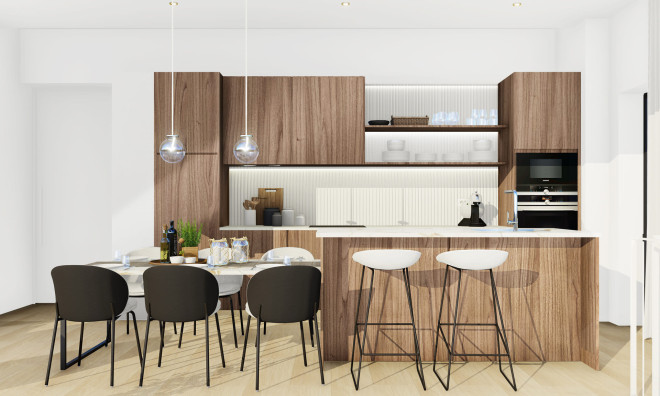 Новое здание - Таунхаус -
Finestrat