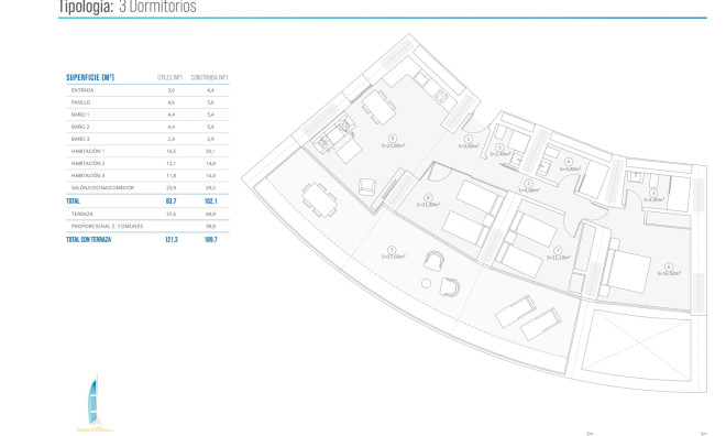 Nybyggnation - Lägenhet / lägenhet -
Benidorm