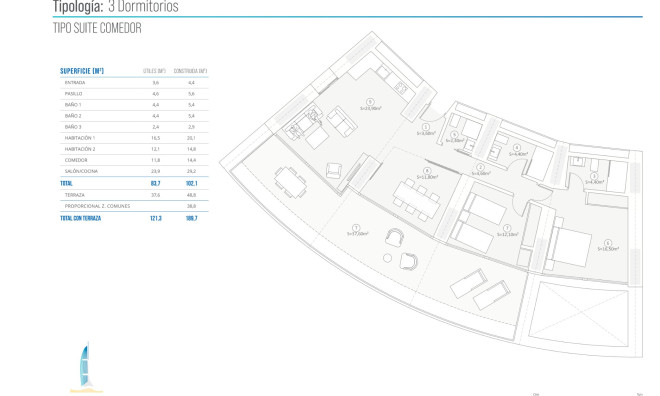 Nybyggnation - Lägenhet / lägenhet -
Benidorm