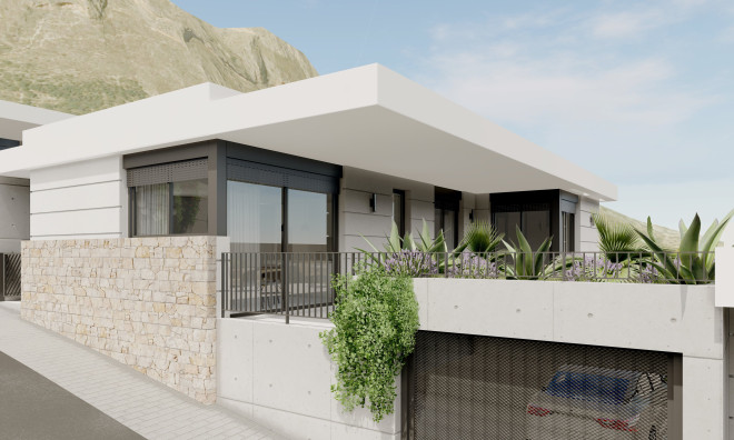 Obra nueva - Adosado -
Polop