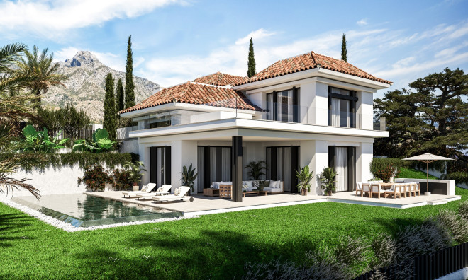 Новое здание - Villa -
Marbella