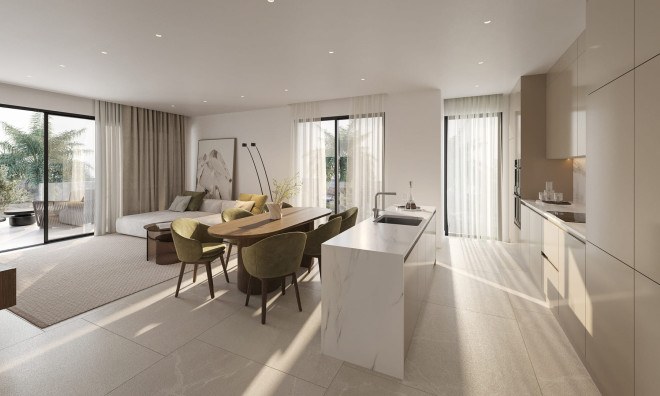 Obra nueva - Apartamento / piso -
Estepona