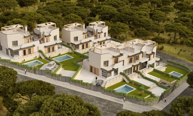 Nybyggnation - Villa / parhus -
Polop