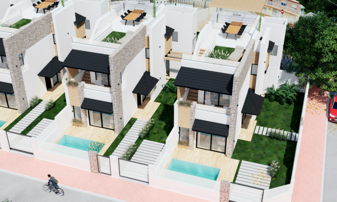 Obra nueva - Villa -
San Pedro del   Pinatar - San Pedro del Pinatar 