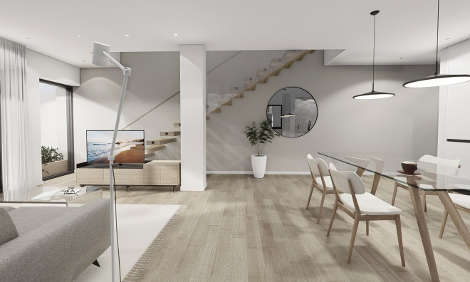 Obra nueva - Villa -
San Pedro del   Pinatar - San Pedro del Pinatar 