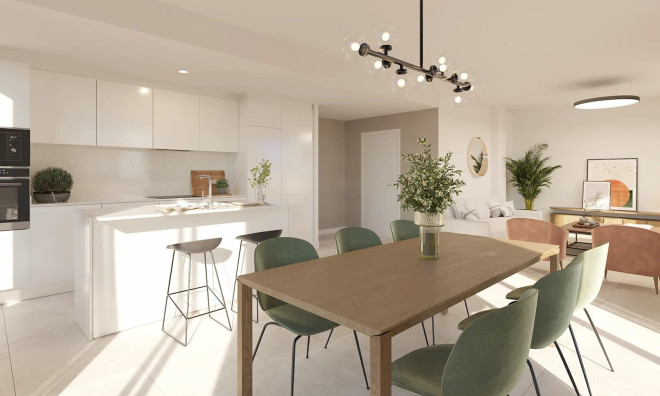 Новое здание - Квартира / квартира -
Estepona