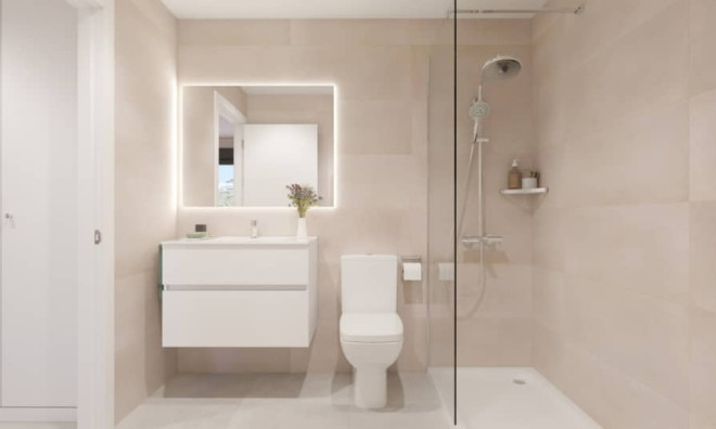 Obra nueva - Apartamento / piso -
La Cala de Mijas