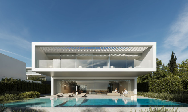 Obra nueva - Villa -
Estepona