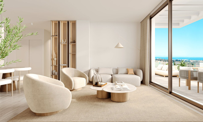 New Build - Apartment / flat -
Las Lagunas de Mijas