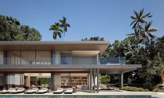 Новое здание - Villa -
Marbella