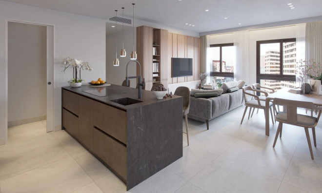 Obra nueva - Apartamento / piso -
Malaga