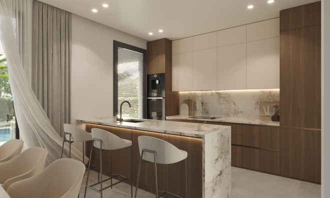 Obra nueva - Villa / Semi pareado -
Finestrat