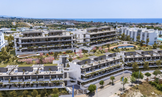 Новое здание - Квартира / квартира -
Estepona