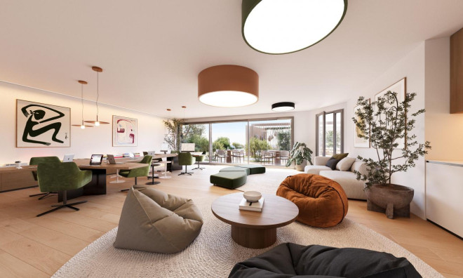 New Build - Apartment / flat -
Las Lagunas de Mijas