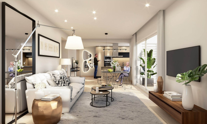 Новое здание - Квартира / квартира -
Algorfa