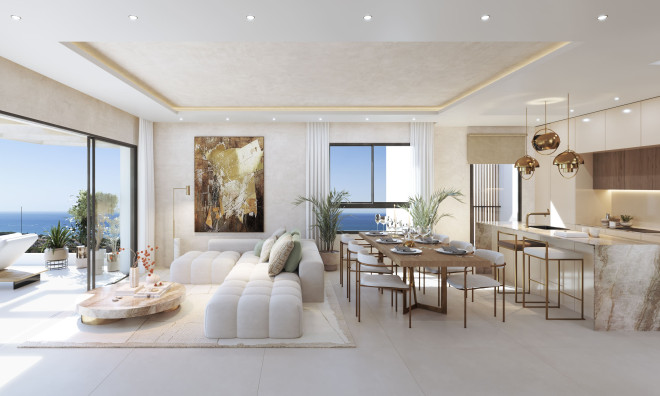 Obra nueva - Apartamento / piso -
Marbella