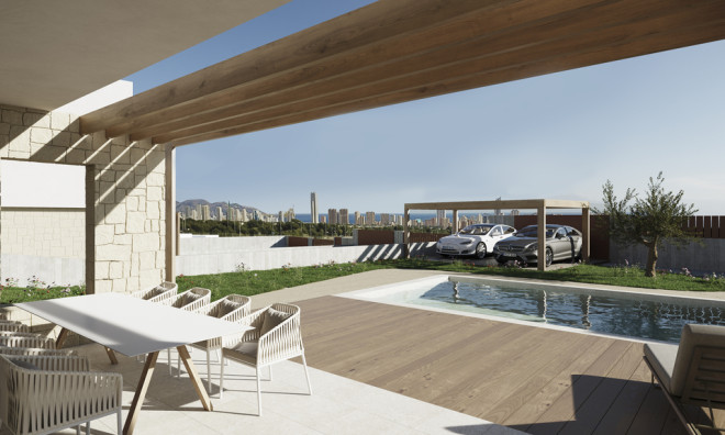 Новое здание - Таунхаус -
Finestrat