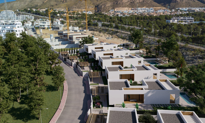 Obra nueva - Adosado -
Finestrat