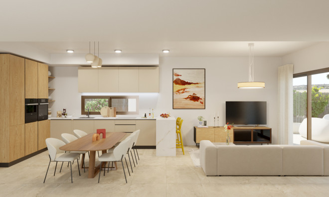 Nouvelle construction - Maison de ville -
Algorfa