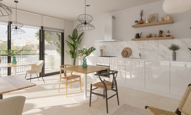 Obra nueva - Apartamento / piso -
Las Lagunas de Mijas