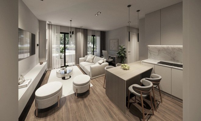 New Build - Apartment / flat -
Las Lagunas de Mijas