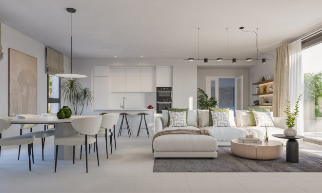 Новое здание - Квартира / квартира -
Estepona