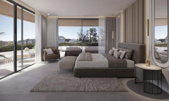 Obra nueva - Apartamento / piso -
Marbella