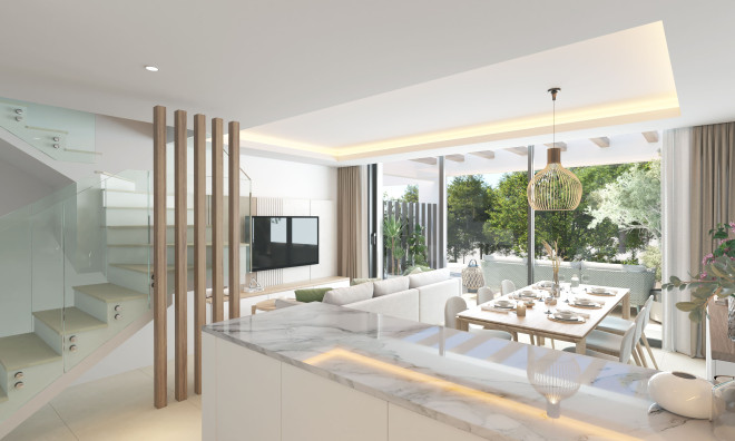 Nybyggnation - Villa / parhus -
Las Lagunas de Mijas