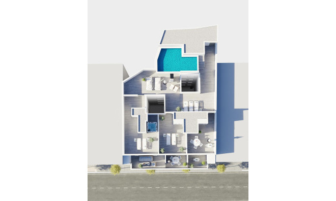 Nouvelle construction - Attique -
Torrevieja