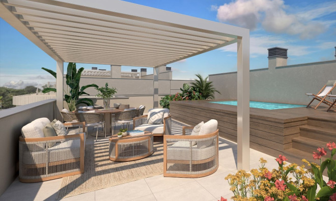 Новое здание - Квартира / квартира -
Estepona