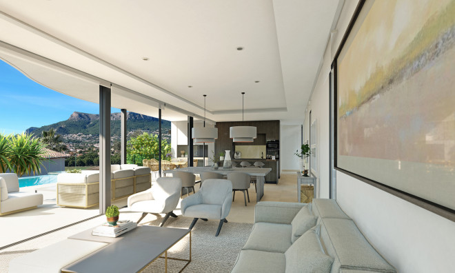 Obra nueva - Adosado -
Calpe