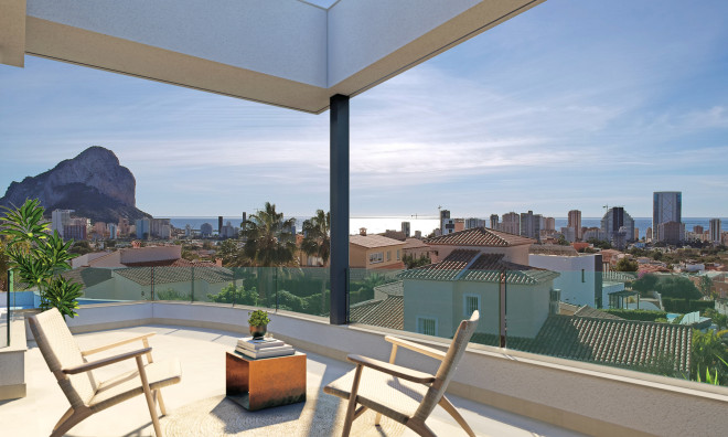 Obra nueva - Adosado -
Calpe