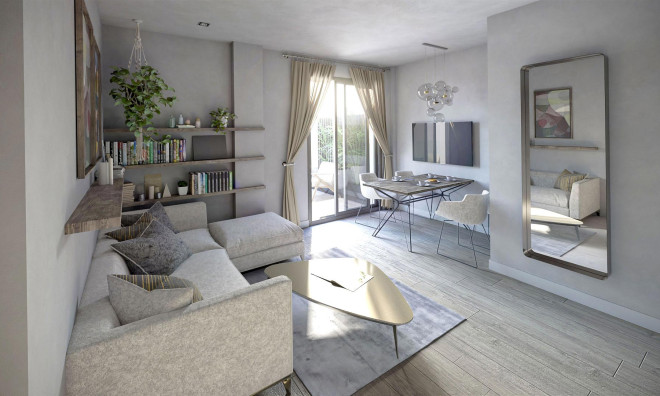Obra nueva - Apartamento / piso -
Las Lagunas de Mijas