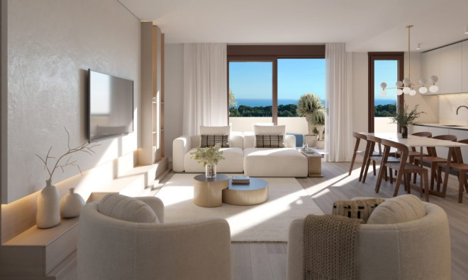 New Build - Apartment / flat -
Las Lagunas de Mijas