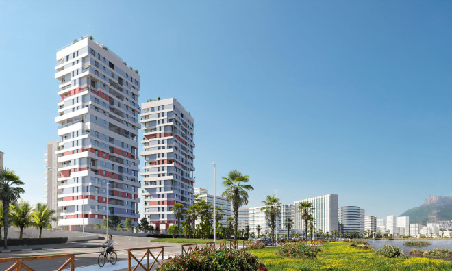 Obra nueva - Apartamento / piso -
Calpe