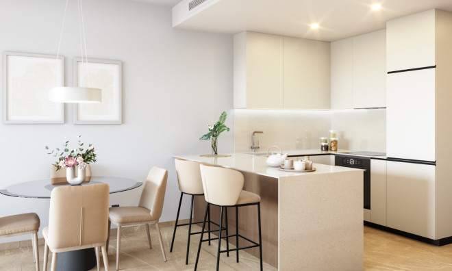 New Build - Apartment / flat -
Los Alcázares - Serena Golf